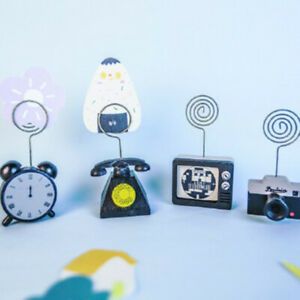 1 Pcs esktop Business Card Stationery Home Decorations Message Folder VV