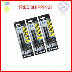 Pilot G2, Dr. Grip Gel/Ltd, ExecuGel G6, Q7 Rollerball Gel Ink Pen Refills B …
