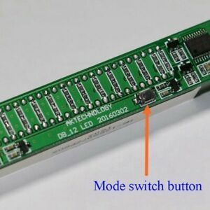 100mA 12-Level Indicator Stereo VU Meter Adjustable Replacement Useful