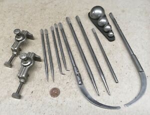 COMPLETE STARRETT NO.59-F TRAMMEL SET