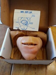 Mr. Dip Lip Mouth Hygiene Model