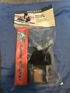 Rockler WoodWorking Accessories Router Table Accessory Kit, NOS!