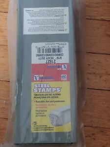 C.H. HANSON 21627 3/16 in. Heavy Duty Let. &amp; Num. Set New
