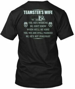 New Rare Design Teamsters Wife - Gildan Tee Premium size S-3XL