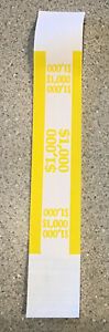 500 $1000 currency straps