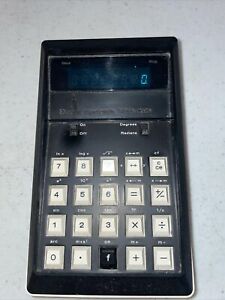 VINTAGE Sears Electronic Slide Rule Calculator w/Case, Model 801.58770 Works