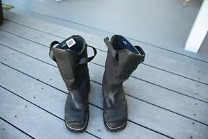 Leather Firefighter Boots