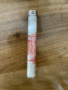 (100) New Drummond Scientific 50uL Disposable Microcaps Micro Capillary Pipette