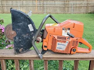 Husqvarna 3120K Concrete Saw Does Run Cutoff Saw Cut Chop Off Chainsaw 3120 K