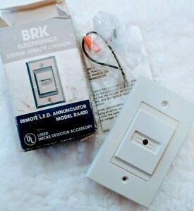 BRK ELECTRONICS RA-400 REMOTE LED ANNUNCIATOR MODULE, 12/24-VDC  NIB
