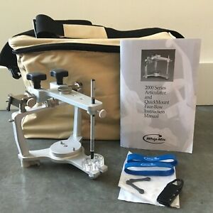 Whip Mix Semi-Adjustable Latch Articulator Model 2240 with Tote Bag