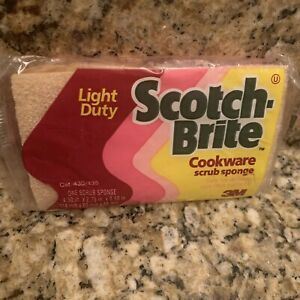 Light Duty Scotch-Brite Cookware Scrub Sponge, Discontinued
