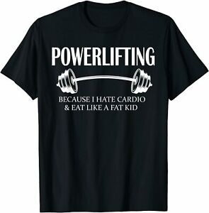 NEW LIMITED Funny Gym Powerlifting, Gift Idea Premium Tee T-Shirt S-3XL