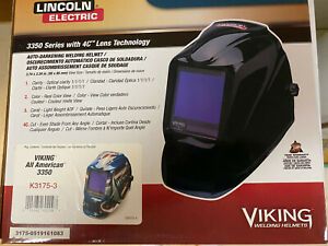 Lincoln Viking 3350 All American Auto-Darkening Welding Helmet K3175-3