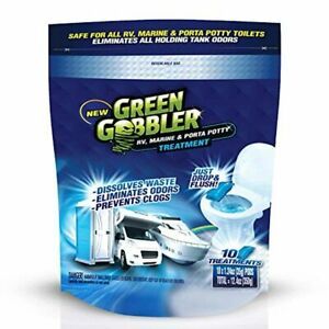 Green Gobbler Holding Tank Deodorizer and Treatment | RV, Marine &amp; Porta Potty T