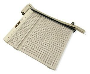 Vintage Boston 2612 Guillotine Paper Cutter Business or Handicrafts