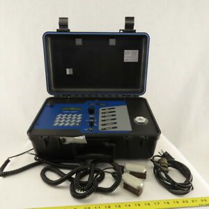 Cole Parmer D904-A1NA-NN 120V0-20 FPS 4-20mA Ultrasonic Flow Meter W/ Sensors