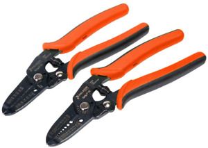 Wire Stripper and Cutter Bundle by Paladin Tools - 24-10 and 30-20 AWG Solid and