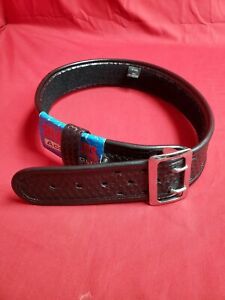 Bianchi 30&#034; Waist Black Basketweave 7960 Sam Brown Accumold Elite Duty Belt