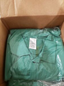 ITEx Banox FR3 Flame Resistant Lab Coat Jacket Medium Welding SIZE X5