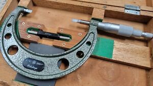 Mitutoyo 3-4 Blade Micrometer ,0001 GRADS