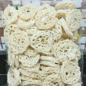 Raw White Crackers Indonesian kerupuk 300g ORIGINAL FROM INDONESIA SELLER