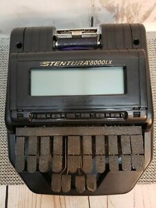 Stentura 8000LX Stenograph UNTESTED No Charger