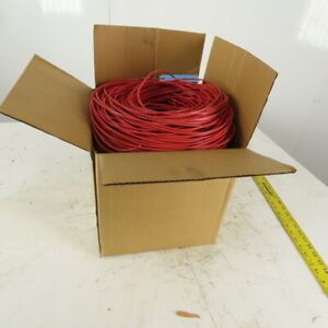 E175040 2800&#039; Moisture Resistant Red Cable Wire 10AWG MTW or THHW or AWM 600V