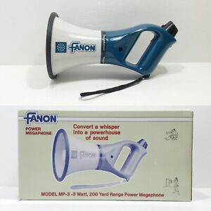 Fanon MP-3 Handheld Transistorized Power Megaphone 3 Watts 200 Yard Range TESTED