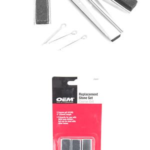 OEMTOOLS 2541C Coarse Grit, 4 Inch 3-Piece Replacement Stone Set