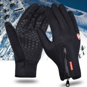 Thermal Insulated Touch Screen Gloves Warm Winter Riding Windproof Mittens S-XL
