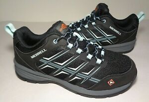 Merrell Size 9.5 M WINDOC FST Black New Women&#039;s Steel Toe Work Shoes