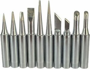 10X 900M Soldering Iron Tips for HAKKO 936 937 907 Atten Quick Aoyue Yihua Vasta