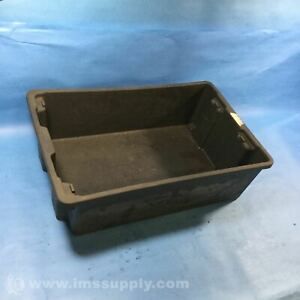 20&#034; x 12&#034; Black Storage Bin USIP