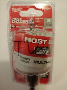 Milwaukee 49-56-9667 2 in. Dozer Bi-Metal Hole Saw w/ 3/8 in. Arbor