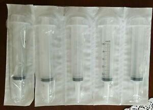 5 BD 50 mL Syringe Catheter Tip Sterile REF 309620 Sealed Free Shipping USA