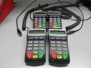 (4) Several VeriFone P003-190-02-WWE-2 PINpad 1000SE USB Card Payment Terminal