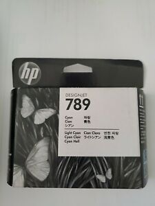 HP DesignJet L25500 L26500 789 Light Cyan &amp; Cyan Printhead *says Jan 2020 on box