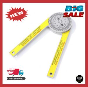 Starrett 505P-7 Miter Saw Protractor- Pro Site Series T4 Angle Finder Arm NEW !!