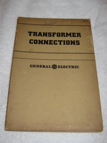 General Electric Transformer Connections Book
