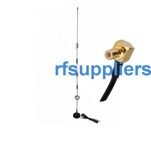 10db 3G Antenna with SMB Jack with male pin right angle connector 3M cable New