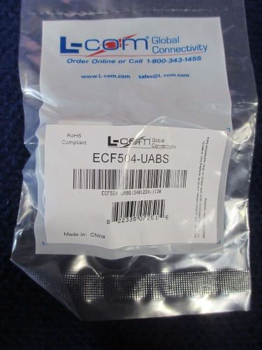 #9548 lot/100 l-com ecf504-uabs usb coupler receptacle connector for sale