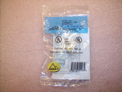 At55-15 allen tel cat 5e rj-45 8p8c snap-in jack module..free shipping for sale