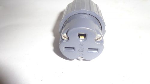 15 amp-250 volt 2 pole 3 wire ge4394-9 nema 6-15r 2 pole 3 wire connector plug for sale