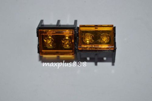 20pcs 9.5mm pitch 300v 30a 2p poles pcb screw terminal block connector brand new for sale