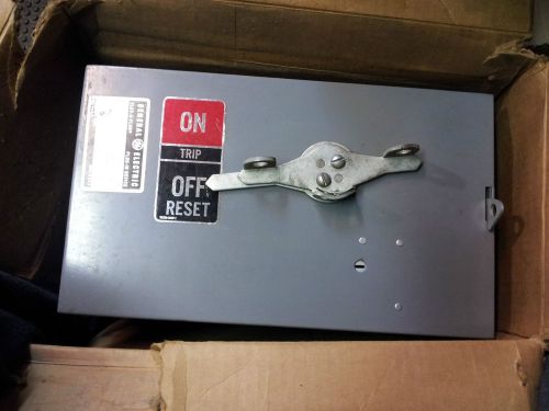 GENERAL ELECTRIC FVK42E NIB 20A 240V 3PH 4W FLEX A PLUG TYPE 1 #A13