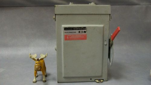 Cutler hammer safety switch 30a 240v single phase for sale