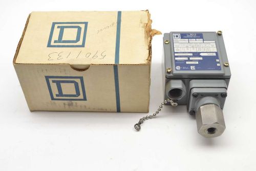 Square d 9012 gcw1 20-1000 psi adjustable pressure c 600v-ac 28va switch b389740 for sale