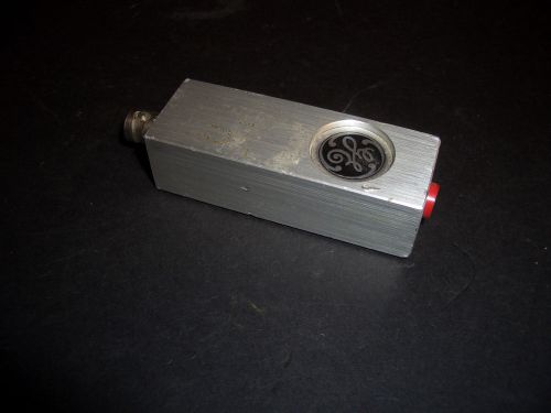 Vintage Aluminum General Electric GE push button switch