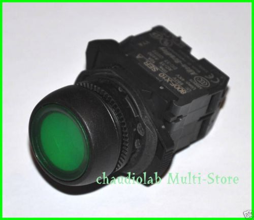 Allen-bradley green bulb momentary pushbutton switch no for sale